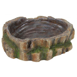 Trixie Water and food bowl for reptiles. 18 x 4.5 x 17 cm - vivarium terrarium Gamelle