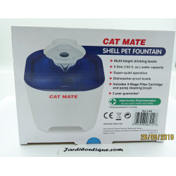 cate mate Pet Fountain - Trinkbrunnen Katze oder Hund 