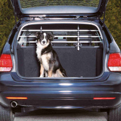 Trixie Grille de séparation pour voiture 96-163 cm pour chien. Aménagement voiture