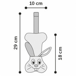 Tura Rabbit Dog Toy 29 cm FL-519599 Peluche para cães