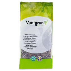 Vadigran Sunflower seeds big striated 1.8 Kg. for birds. Nourriture graine