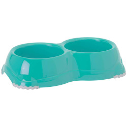 Flamingo Pet Products 2 x 330 ml Double Leno hawai color dog or cat bowl Bowl, double bowl