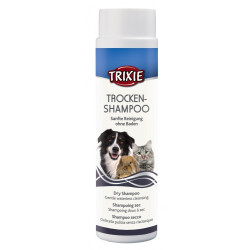 Trixie Shampoing sec poudre 100g pour chien, chat Soin et hygiène
