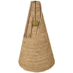 Flamingo Pet Products Cat scratching post, cone shape, sea grass, ø 30 cm height 50 cm. Griffoirs