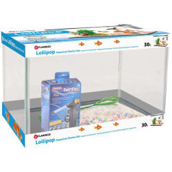 aquarium complet lollipop 30 Litres 44 x 28 x 30 cm FL-410075 Flamingo Pet Products