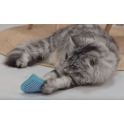 Trixie Herzfilz mit Baldrian-Katzenspielzeug-Füllung, 11 cm TR-45779 Spiele mit Catnip, Baldrian, Matatabi
