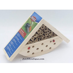 Trixie Hôtel pour abeille en bois 25 × 15 × 6,5 cm Hôtels à insectes