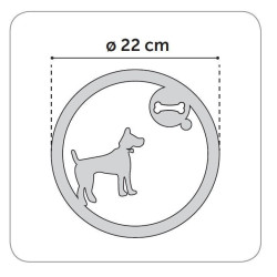 FL-519568 Flamingo Pet Products Frisbee AMELIA ø 22 cm. juguete para perro Sables para perros