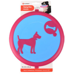 Frisbee AMELIA ø 22 cm . jouet pour chien Flamingo Pet Products FL-519568 Frisbees voor honden