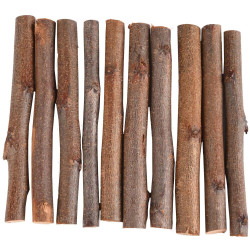 Flamingo Pet Products Bastian gnawing sticks 10 pieces ø1 x 10 cm for rodents Food