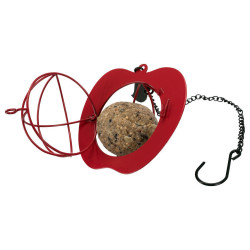Trixie Fat ball feeder apple shape. for birds support ball or grease loaf