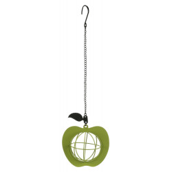Trixie Alimentatore a forma di mela. per uccelli TR-55615 supporto a sfera o a cuscinetto di grasso