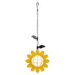Trixie Fat ball feeder. flower shape. for birds support ball or grease loaf