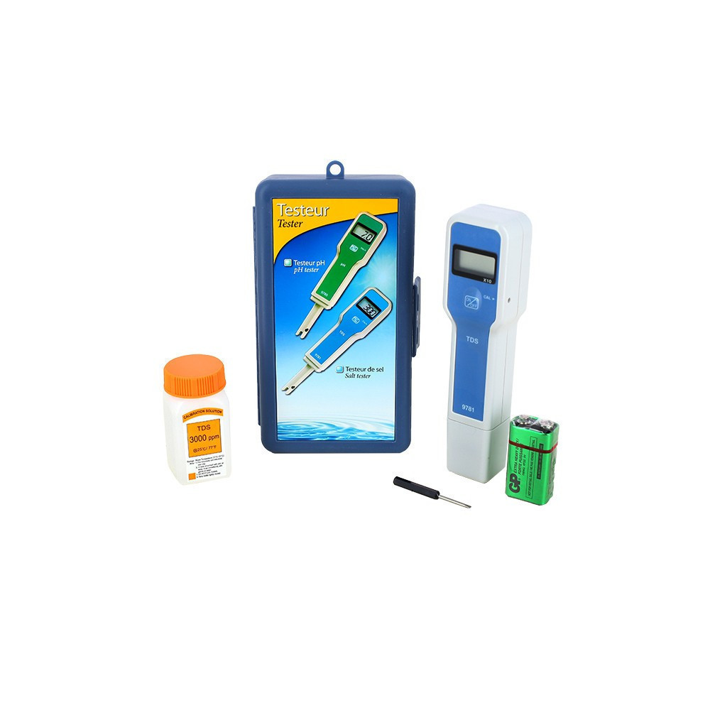 MONARCH POOL SYSTEMS Electronic salt tester for swimming pool, TDS tester. Pool analysis