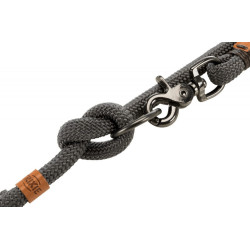 Trixie Adjustable leash 2 metres. Size L-XL. BE NORDIC dark grey dog leash