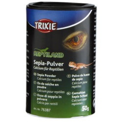 Trixie Os de seiche en poudre 50 g Calcium pour reptile Nourriture