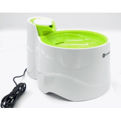 Flamingo Pet Products Water fountain BELLAGIO 2 liters. for dogs and cats. color green. Fountain
