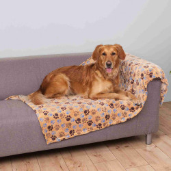 Trixie Couverture beige Laslo Pour chien 150 x 100 cm couverture chien