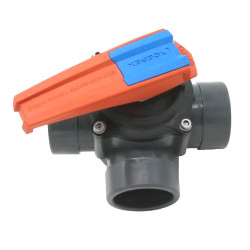 Cepex ø 50 mm, three-way valve. Pool valve