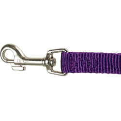 Trixie Adjustable 2 meter dog leash. size XS- S. color purple. dog leash
