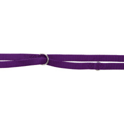 TR-200721 Trixie correa ajustable de doble capa. Talla XS-S. color púrpura. para perros correa para perros