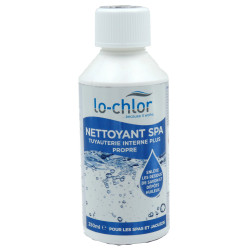 lo-chlor Nettoyant pour SPA Formule concentrée - 250 ml Produit de traitement SPA