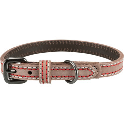 Trixie Leather collar. size L-XL. cappuccino color. Dimensions: 52-61 cm/30 mm. for dog Necklace