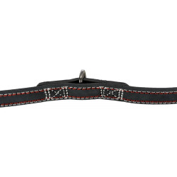 Trixie 2 M leather leash. size M-L. adjustable. for dogs, anthracite colour. dog leash