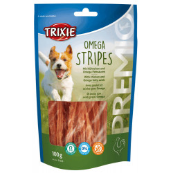Kipsnoepje voor honden - 100g zakje - OMEGA Stripes Trixie TR-31536 Kip