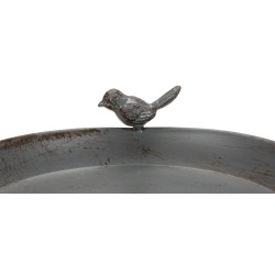 Trixie Metal bird trough/feeding trough or bathtub Abreuvoir oiseaux