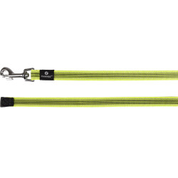 Flamingo Pet Products Leave 5 meters of training and tracking. Yellow fluorescent xeno. For dogs. Accessoires éducation et co...
