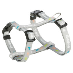 Trixie Junior harness for puppy with leash. Dimensions: 23-34 cm/8 mm. dog harness