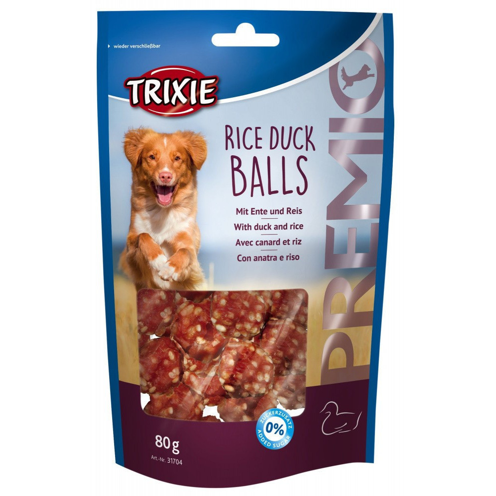 Trixie Duck and rice treat for dogs 80 g Duck