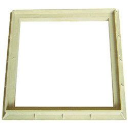 Interplast Frame 40 x 40 cm polypropylene sand - INTERPLAST Regard pluviale