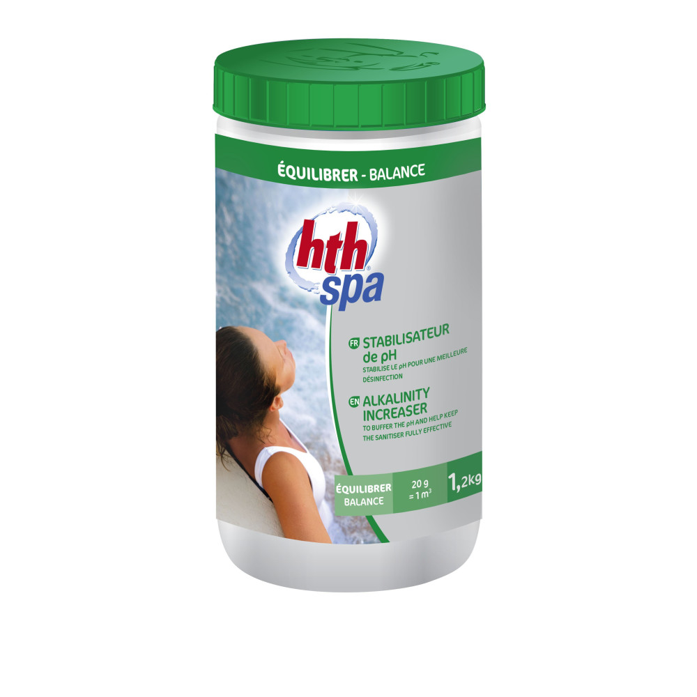HTH Stabilisateur de pH 1,2 kg - HTH Spa Produit de traitement SPA