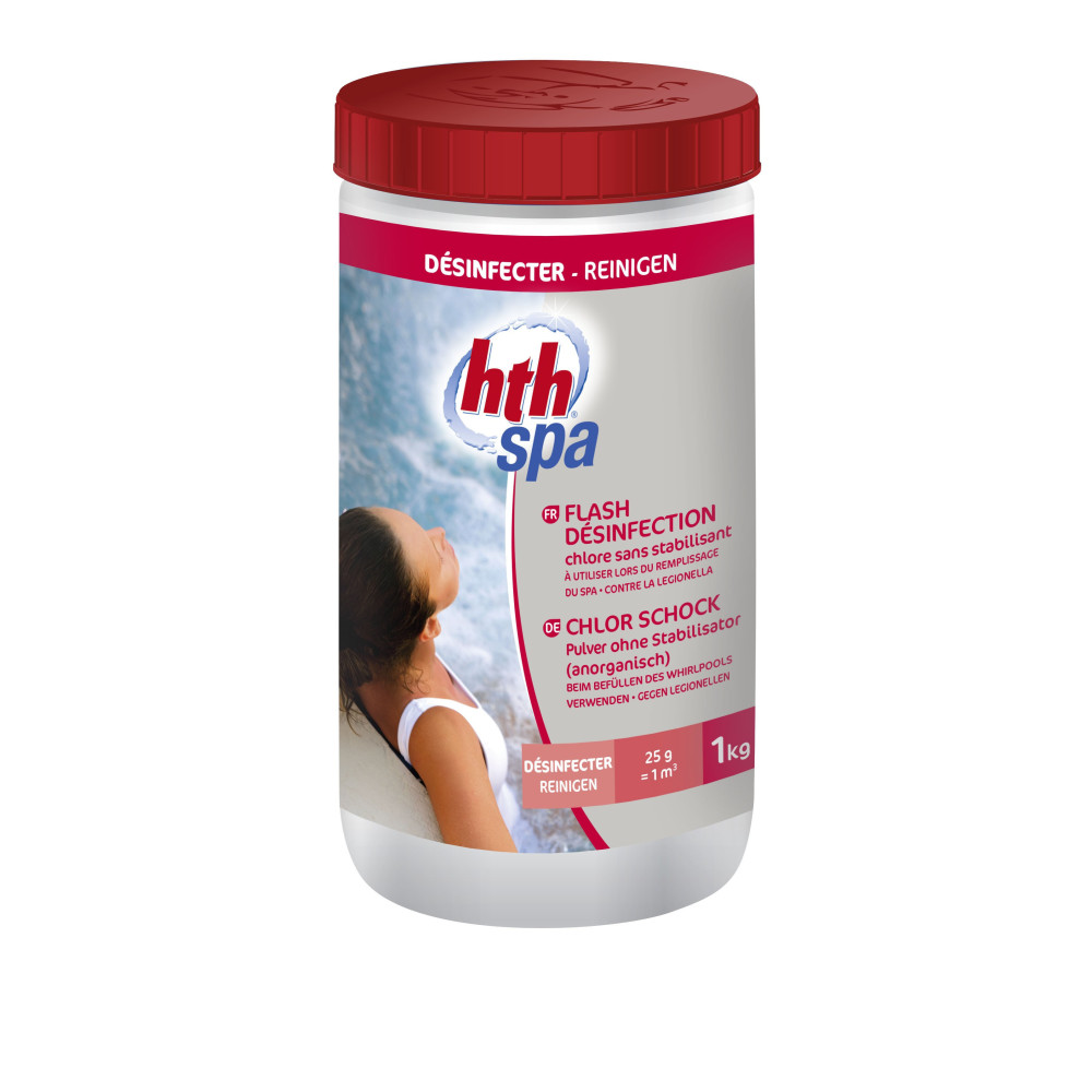 HTH Flash désinfection - 1 kg - hth Produit de traitement SPA