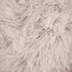 Flamingo KREMS round cushion ø 70 cm anti stress white color for dogs Dog cushion