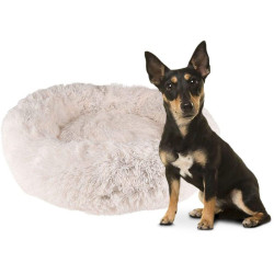 KREMS almofada redonda anti-stress ø 70 cm branca para cães FL-519468 Almofada para cão