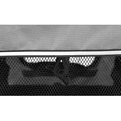 DOGGY LINER ROMERO trailer zwart en grijs. 60 x 43 x 51 cm. voor honden Flamingo FL-518982 Transport