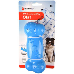 osso de brinquedo refrescante OLAF. para cão. em TPR. comprimento 16,5 cm. FL-519723 Brinquedos de mastigar para cães
