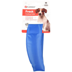 FL-518008 Flamingo Collar refrigerante M para perros de 28 a 36 cm. Refrescante