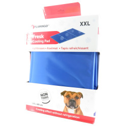 FRESK Kühlmatte für Hunde. Format XXL 120 x 80 cm. FL-519732 Flamin
