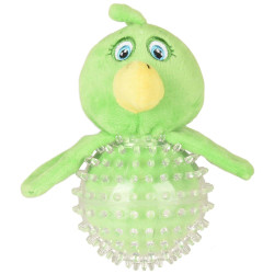 Flamingo Pet Products Dog toy. Green WILCO chicken. length 16 cm approx. Chew toys for dogs