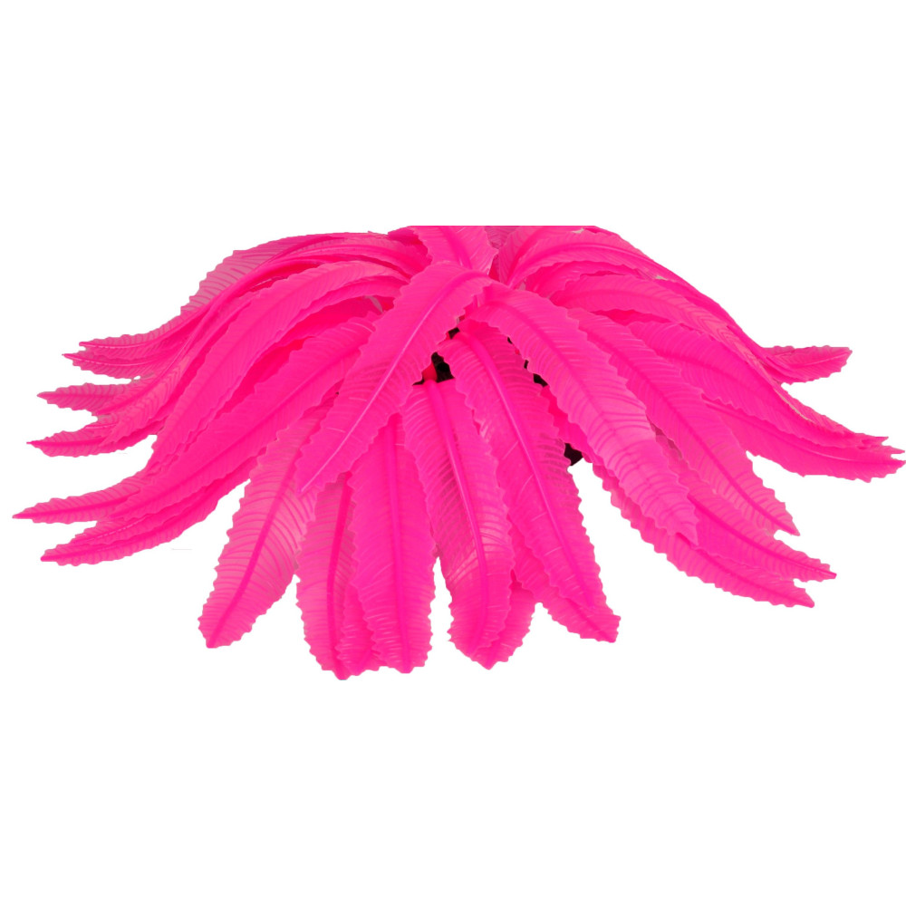 Flamingo 1 felci fluorescenti. decorazione dell'acquario. ø7 cm x 11 cm. colore casuale. FL-410102 Plante