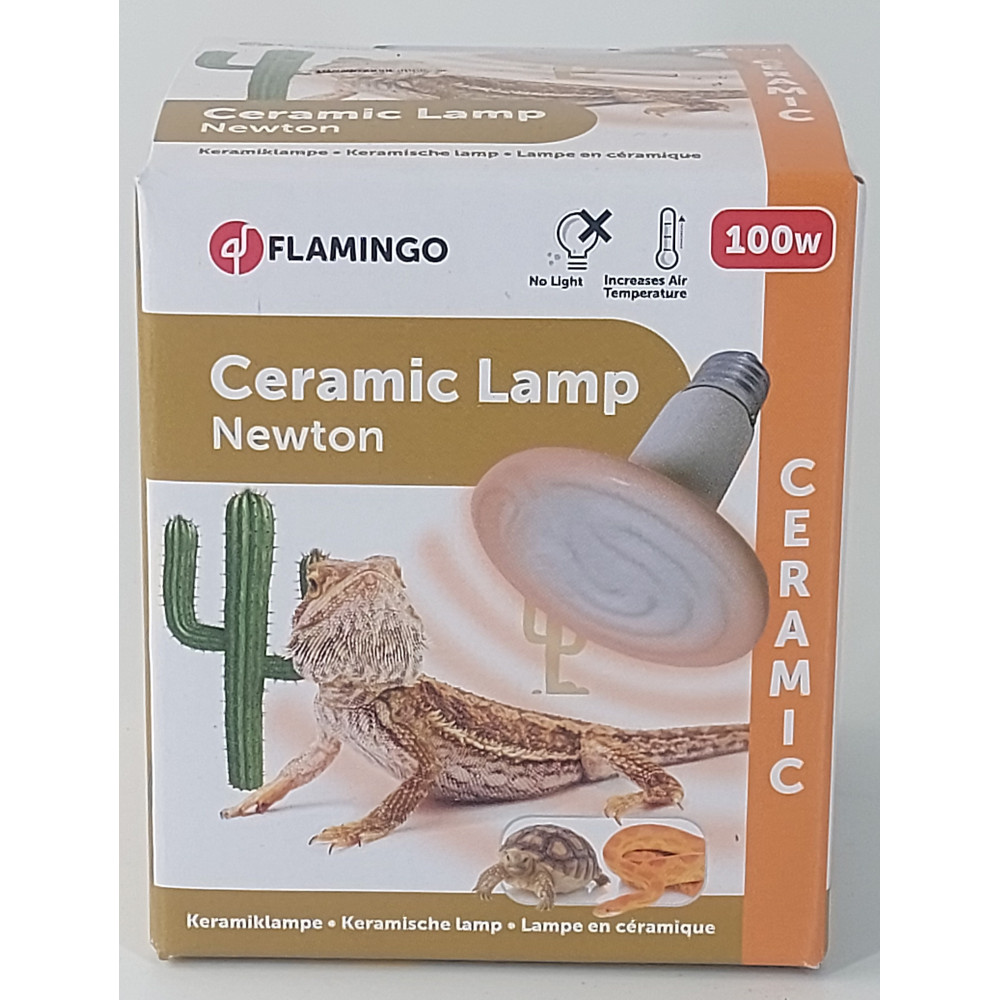 Flamingo Lampe céramique HELIOS - 100 W pour terrarium Matériel chauffant