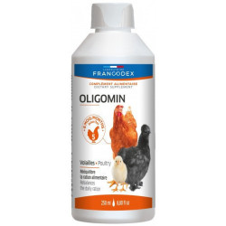 Francodex OLIGOMIN, oligo-éléments flacon de 250ml pour volaille Complément alimentaire