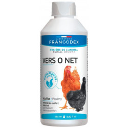 FR-174206 Francodex Suplemento alimenticio para aves de corral, frasco de 250 ml Complemento alimenticio