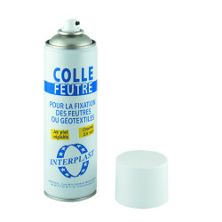 Interplast Colla spray spray per feltro o geotessile per piscine 500ML. SCOLGBOMB Rivestimento piscina