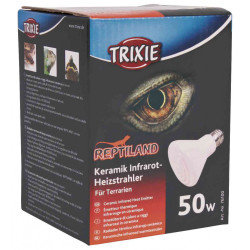 Emetteur céramique de chauffage infrarouge 50 W pour reptiles TR-76100 Trixie