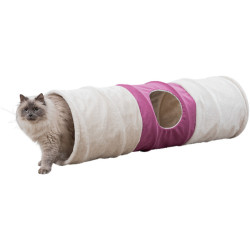 Trixie Tunnel de jeu XXL, ø 35 × 115 cm pour chats. Tunnel